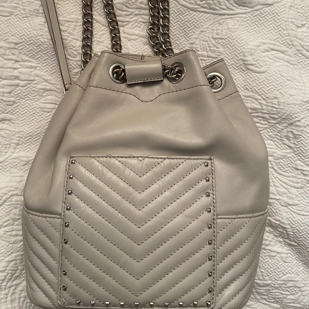 Leather purse backpack